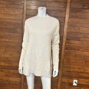Old Navy. Size medium, long, Cozy Cream Sweater